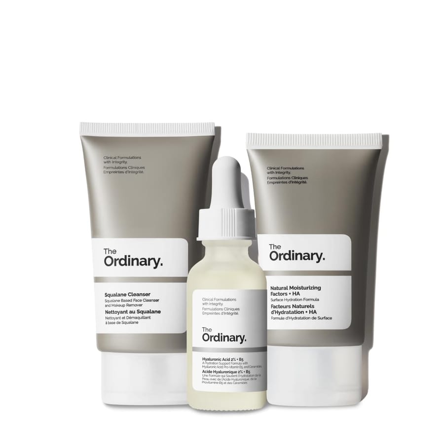 The Ordinary The Daily Set - 3 Products - ذا اوردنري مجموعة العناية بالبشرة 3 قطع