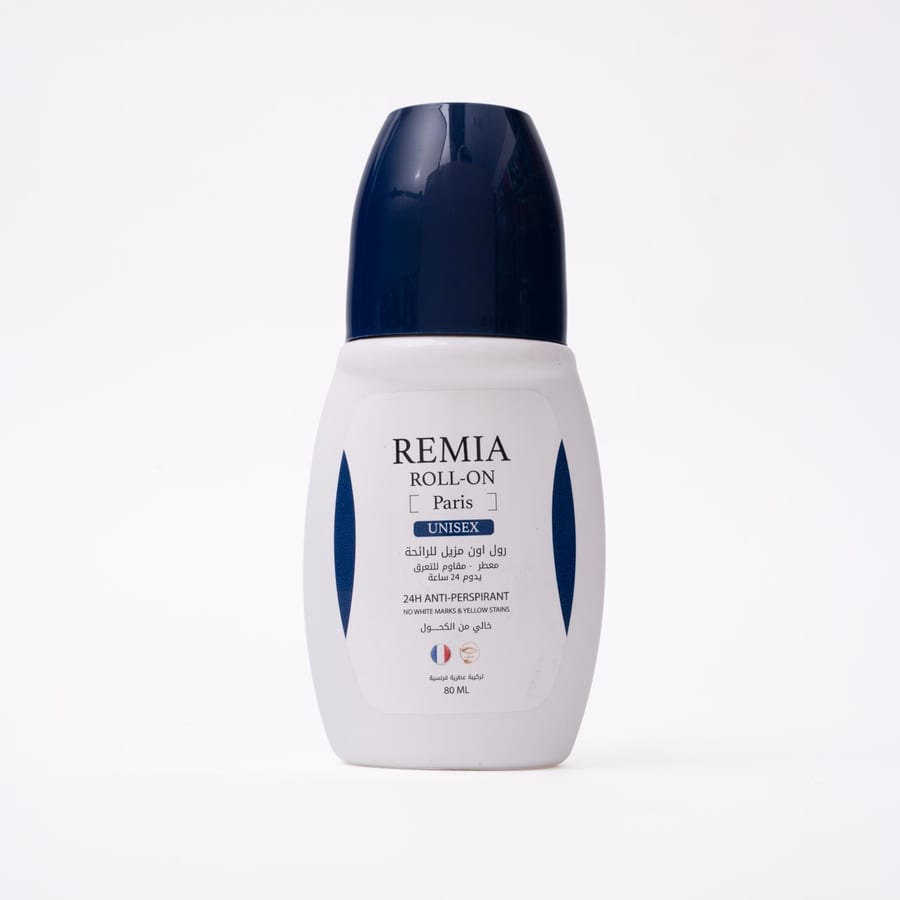 REMIA Roll-On 24Hour Protection - Paris for Unisex مزيل تعرق للرجال والنساء من ريميا