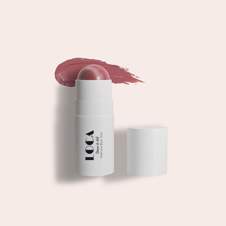 LOCA Dew-it-All Multi-use Blush Stick لوكا احمر خدود وشفاه ستك كريمي للبشرة