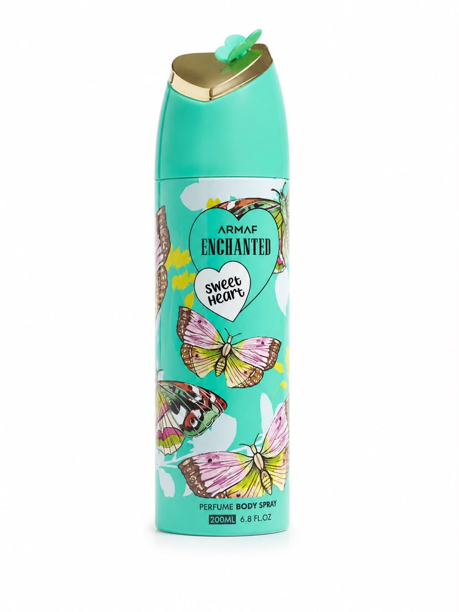ARMAF enchanted perfume body spray 200 ml - معطر جسم ارماف انشانتد # sweet heart