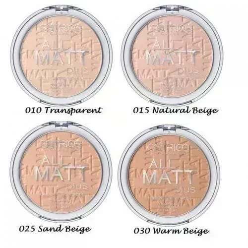 باودر مات كاترس Catrice all matt plus shine powder