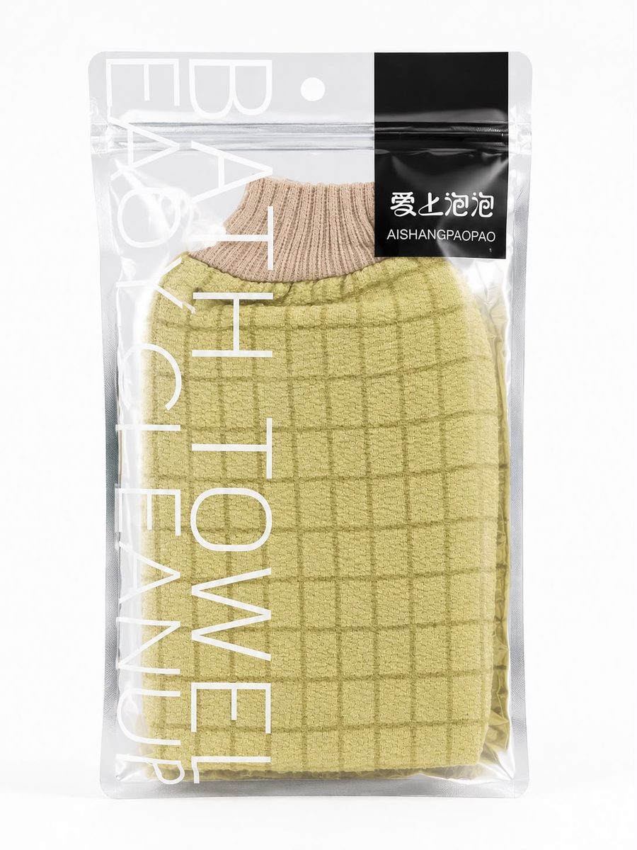 ليفة تقشير للجسم bath towel easy cleanup