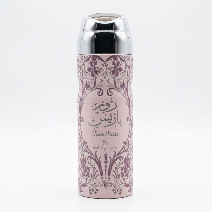 معطر للجسم برائحة روز باريس 200 مل