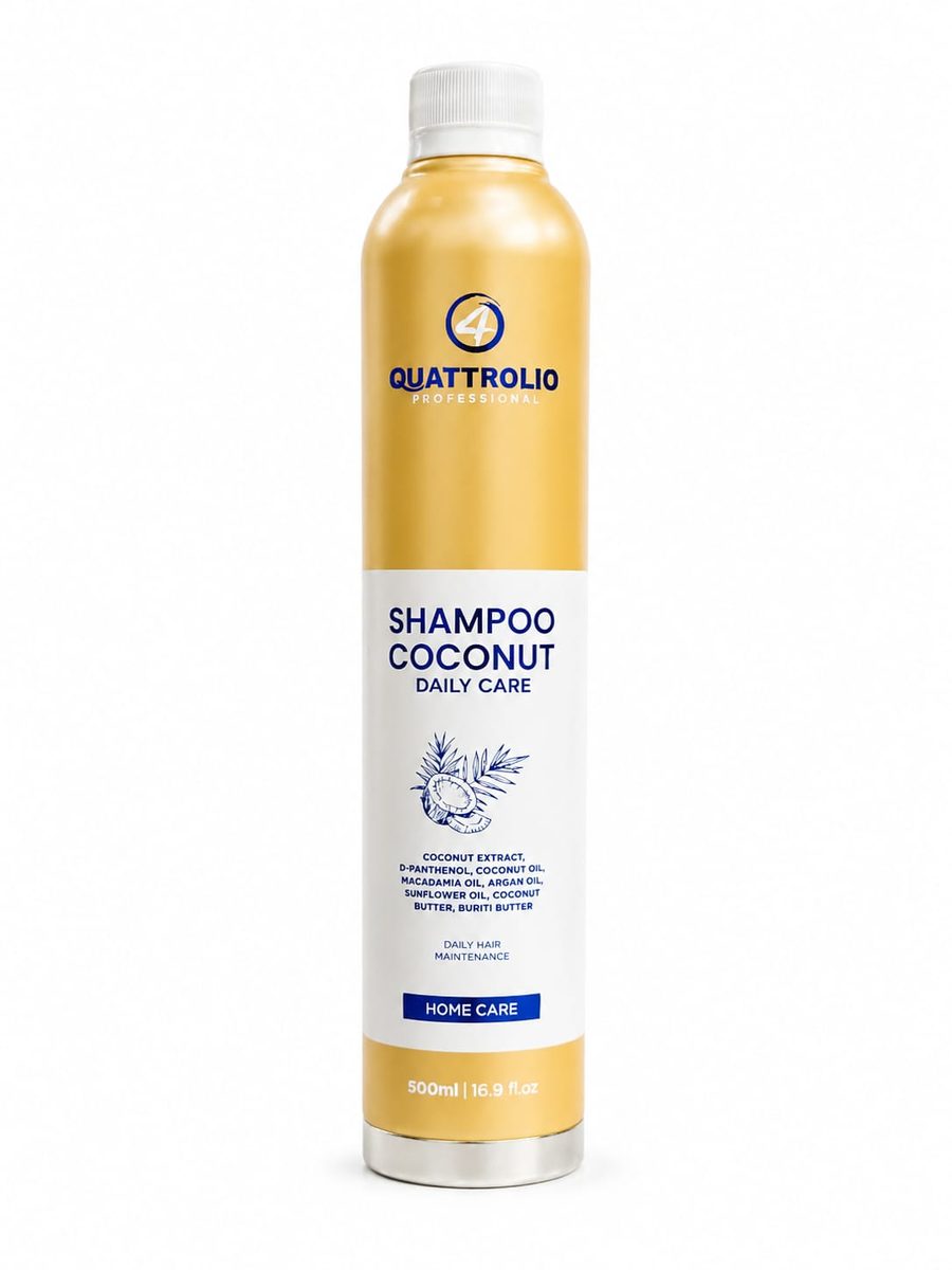 QUATTROLIO coconut shampoo 500 ml - شامبو بجوز الهند من كواترول
