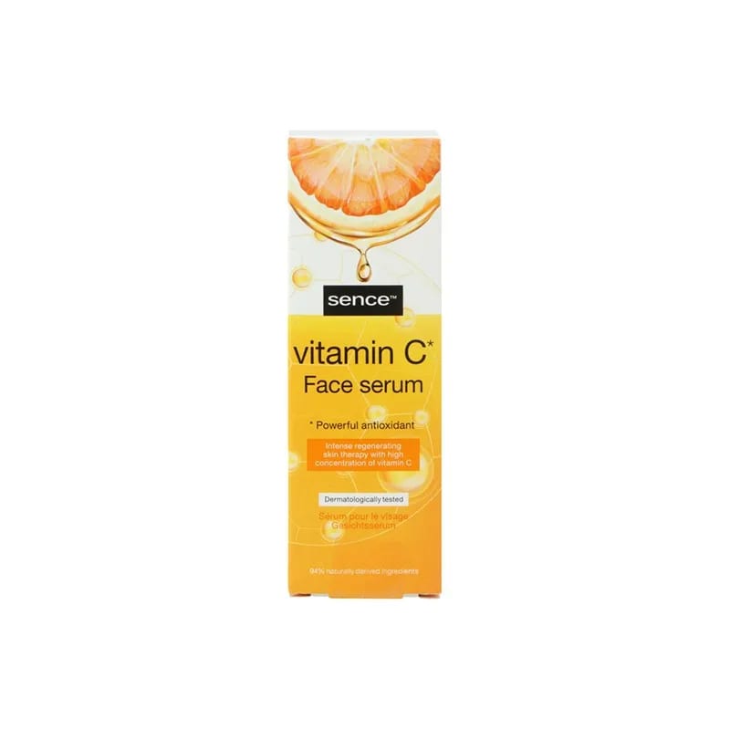 Sence Beauty Face Serum Vitamin C - 30ml | سينس بيوتي سيروم للوجه بالفيتامين سي - 30 مل