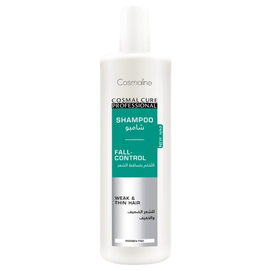 Cosmaline Cosmal Cure Professional Fall-Control Shampoo - 1000ml | كوزمالين شامبو كوزمال كيور الاحترافي للتحكم في السقوط - 1000 مل