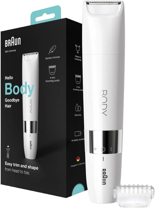 ماكينة براون تشذيب شعر الجسم Braun TONDEUSE MINI BODY