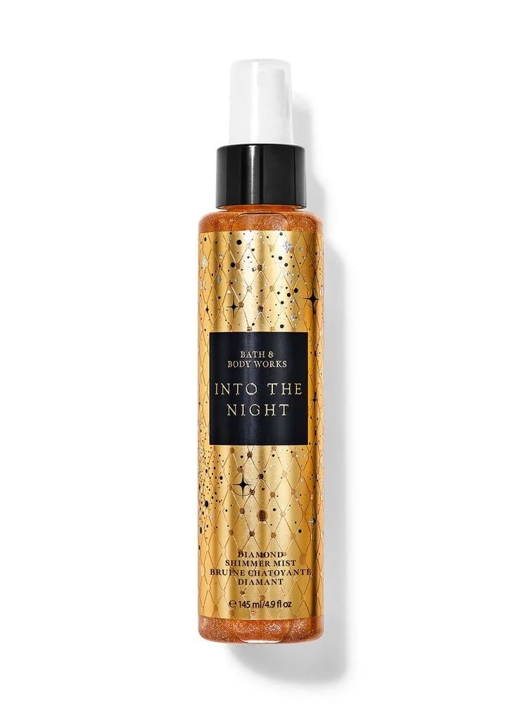 سبلاش الجسم إنتو ذا نايت دايموند شيم ميست 145 مل من باث اند بودي BATH AND BODY WORKS INTO THE NIGHT DIAMOND SHIM MIST 145ML