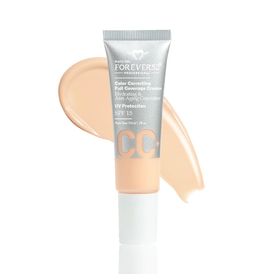 كريم سي سي كريم فور ايفر 52 Daily Life Forever52 Color Correcting Full Coverage CC Cream cc00