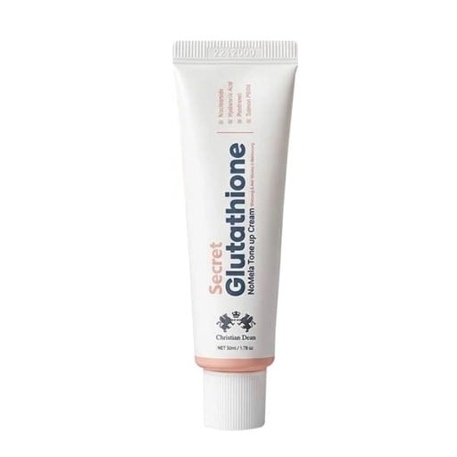 Christian Dean Secret Glutathione NoMela Tone Up Cream 50ml - كريم كريستيان دين سيكريت جلوتاثيون نوميلا لشد البشرة 50 مل
