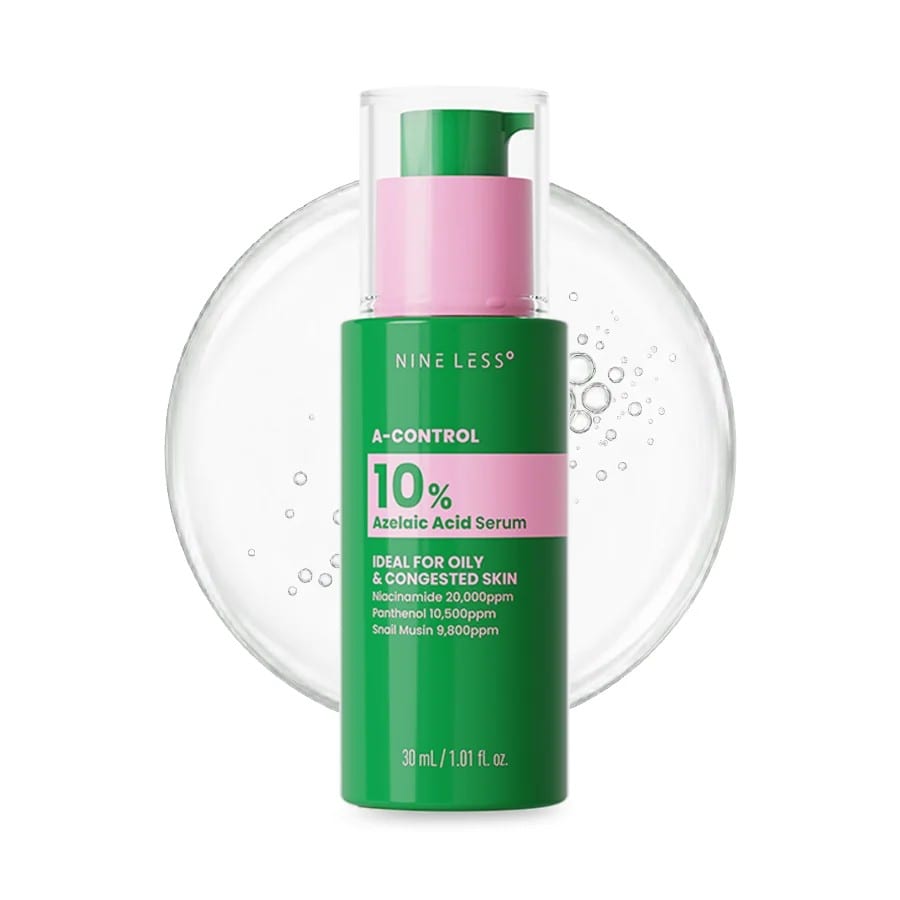 Nine Less - A-Control 10% Azelaic Acid Serum 30 ml - سيروم أزيليك أسيد 10% للتصبغات وآثار الحبوب (30 مل)