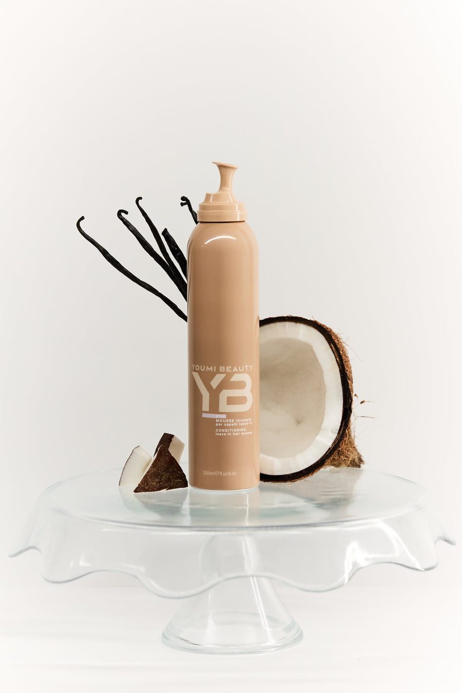 YOUMI BEAUTY Leave in Hair Mousse 250ml يومي بيوتي موس رغوة للشعر