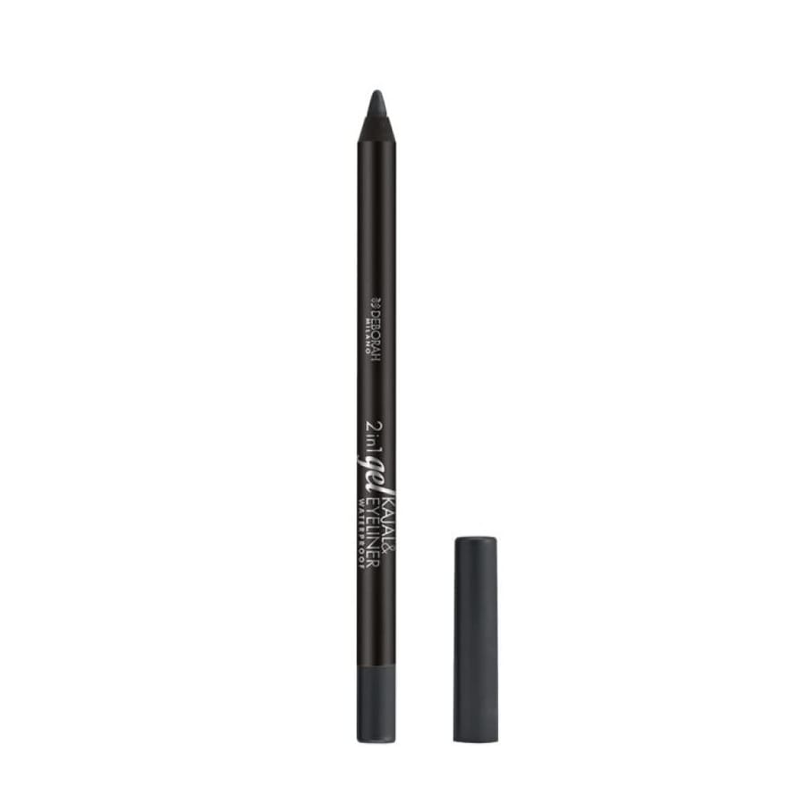 Deborah 2in1 Gel Kajal Eyeliner Waterproof | ديبورا كحل للعين 2 في 1 مقاوم للماء - 01