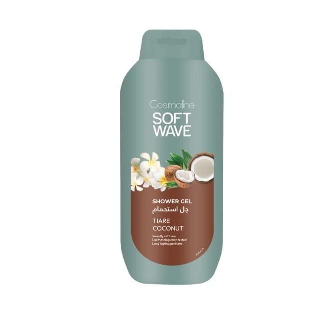 COSMALINE Shower Gel Tiar Coconut - 650ml | كوزمالين جل استحمام بجوز الهند - 650 مل