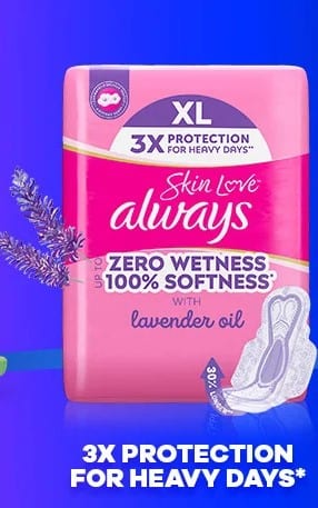 Always Skin Love XL Day Pads 7 Pads فوط اولويز سكين لوف XL النهارية