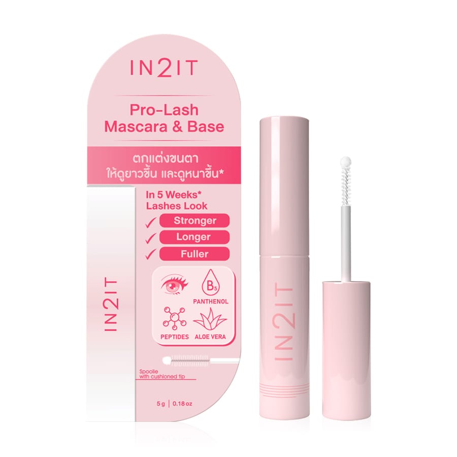 مسكارة جل شفافه ان تو ات IN2IT Pro-Lash Mascara Base PLM12-sb حجم صغير