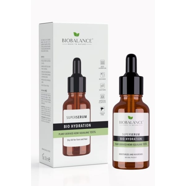 Bio balance Super Serum Bio Hydration - 30ml | بايو بالانس سيروم السكوالين النقي مرطب للبشرة و الشعر
