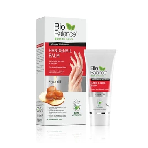 Bio Balance Hand And Nail Balm - 60ml | بايو بالانس مرطب لليدين ومطري للاظافر - 60 مل