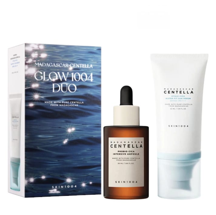 SKIN1004 - Madagascar Centella Glow 1004 Duo Set - مجموعة مادغاسكار سنتيلا جلو 1004 الثنائية ( 2 قطعة )